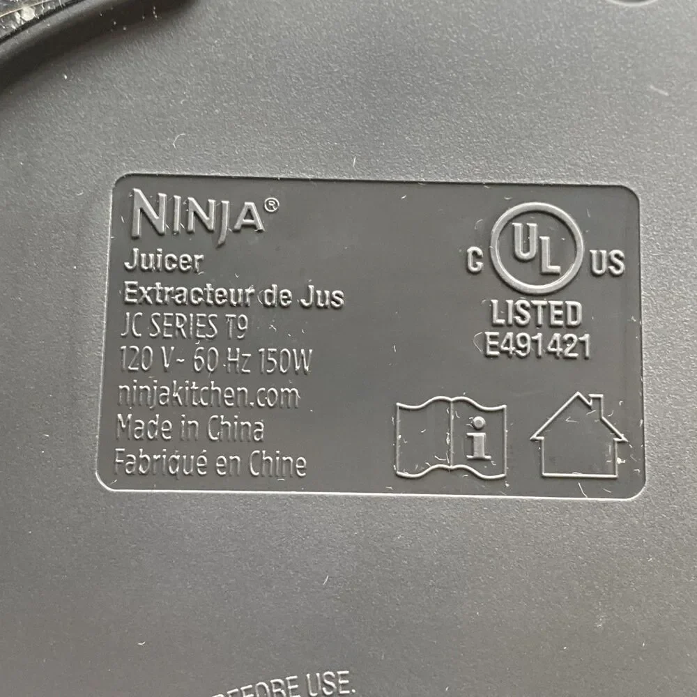 Ninja JC151 Neverclog Cold Press Juicer - Main Body Only (No Accessories)
